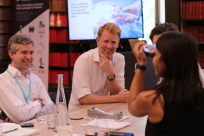 IHub Members laughing 