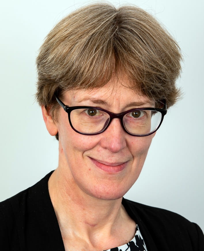 headshot of Rachel Hargest against a white background