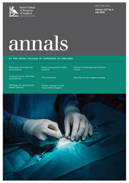 Cover of July 2025 Annals
