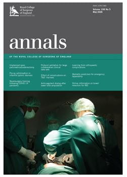 Annals cover for May 2026