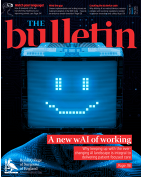 Front cover of May 2025 Bulletin