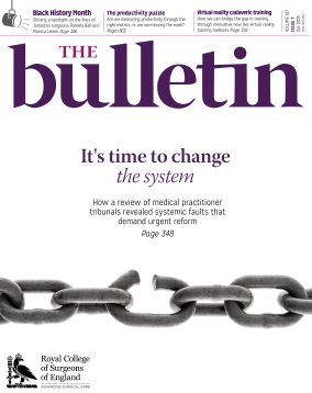 Bulletin cover for October 2025