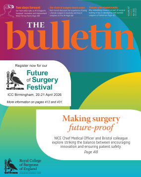 Bulletin cover for November 2025