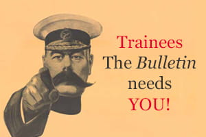 bulletin trainee writers poster 