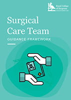 front cover of surgical care team guidance