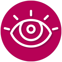Mission eye icon