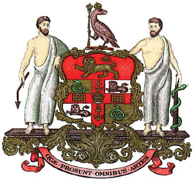 The Royal College of Surgeons' Coat of Arms