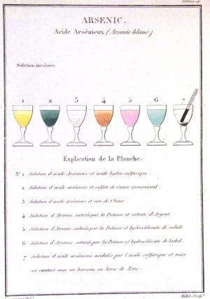 Arsenic 1: chemical French book