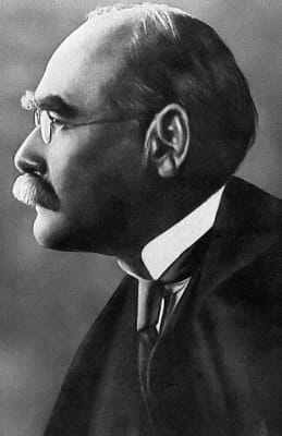 Rudyard Kipling; from Current History of the War v.I (December 1914). New York: New York Times Company; via Wikipedia out of copyright.