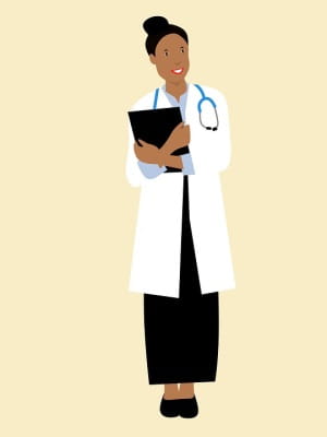 ClinicalKey 2: female doctor