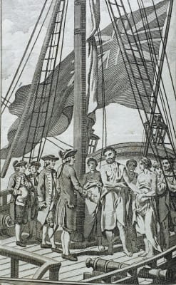 Cook's second voyage to 'Taheitee'