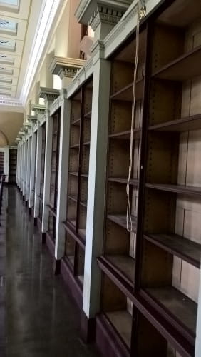 Numbers 2: Empty shelves