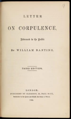 Banting 3: Letter on Corpulence
