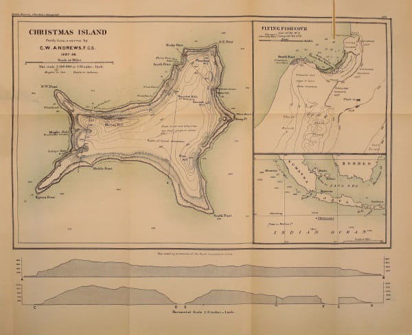 Christmas Island 1: map