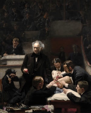 Surgical attire 2: Eakins, the Gross Clinic
