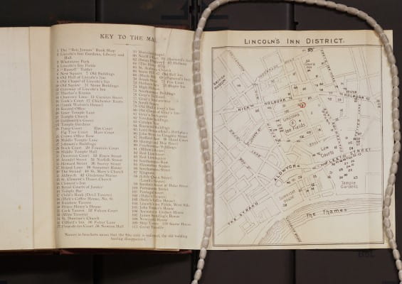 A literary ramble - map
