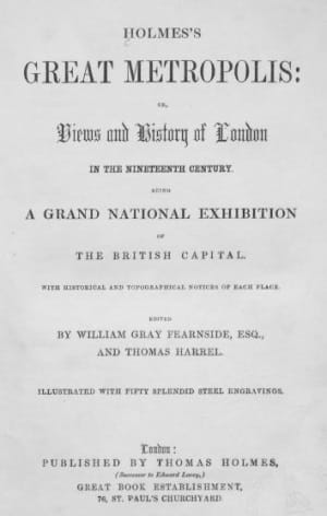 Holmes 1: Title page
