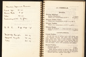 Pharmacopeia 4: Notes 1940