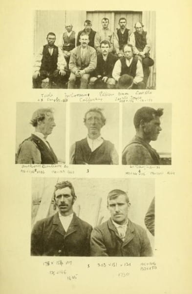 Men from the Mullet Peninsula , featured in Charles Browne’s 1895 ethnographical account