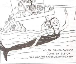 Mermaid Santa 3: mermaid santa