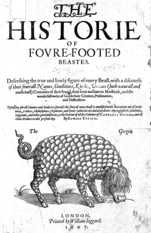 Topsell 1: The historie of Foure-footed Beastes