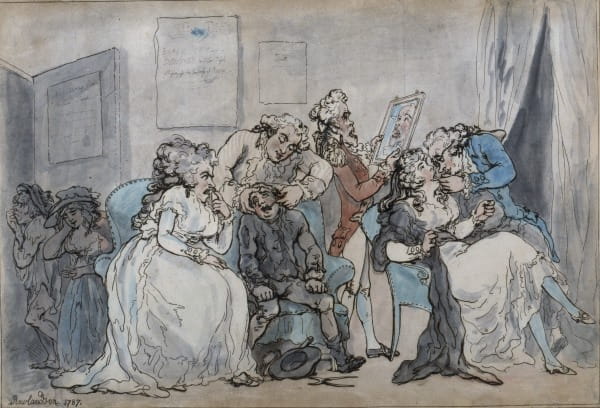 RCSSC/P 3158: Transplanting of Teeth, Thomas Rowlandson, 1787