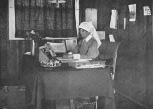Matron MacLatchy in her office